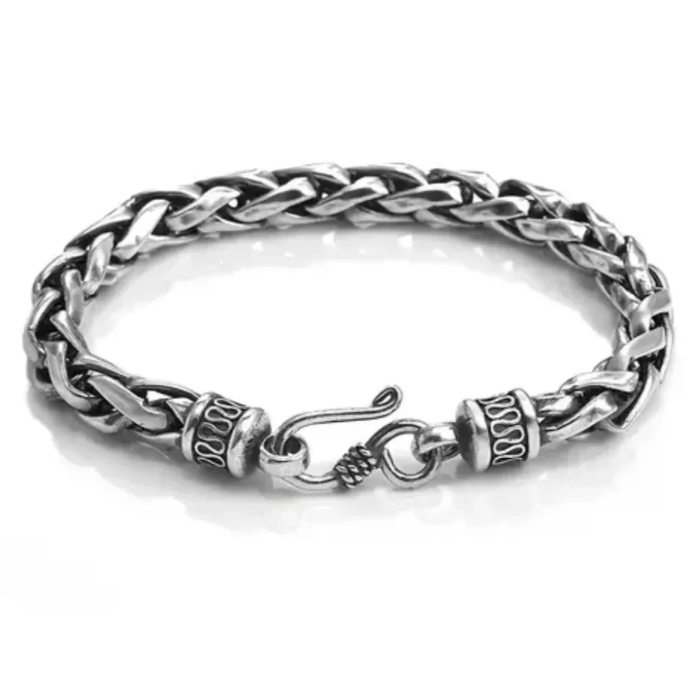 Metal weave bracelet